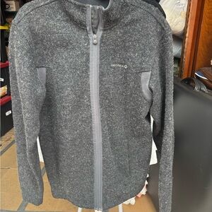 Men's Merrell Charcoal Full-Zip Sweater Jacket